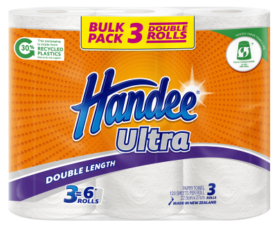 Handee Double Roll 3pk 3D