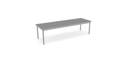 Kneeler-Table-Silver-Vapour-Render-Clearcut-Transparent